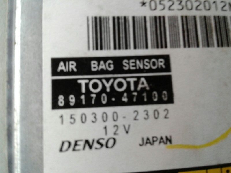 Airbag control unit / ECU Airbag MERCEDES-BENZ Classe C (W204) Imagem-1