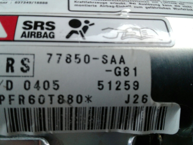 Airbag Kit HONDA Jazz II (GD_, GE3_, GE2_) Imagem-4