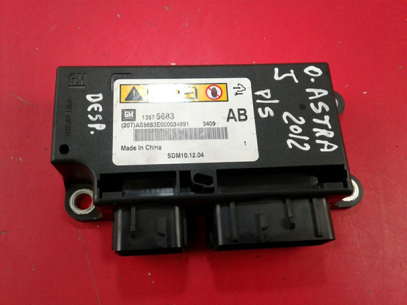 Airbag control unit / ECU Airbag OPEL Astra J