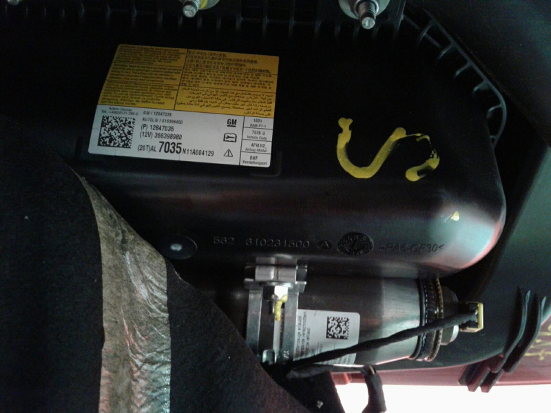 Kit de airbags OPEL Astra J Imagem-2