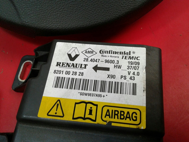 Airbag Kit DACIA Sandero (BS_) Imagem-1