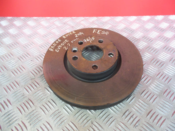Right front brake disc LAND ROVER Range Rover Evoque (L538)