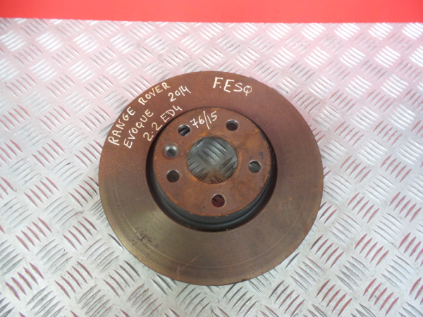 Right front brake disc LAND ROVER Range Rover Evoque (L538) Imagem-2