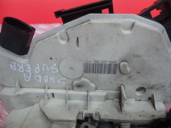 Front Right Door Lock SKODA Superb II Hatchback (3T4) Imagem-3