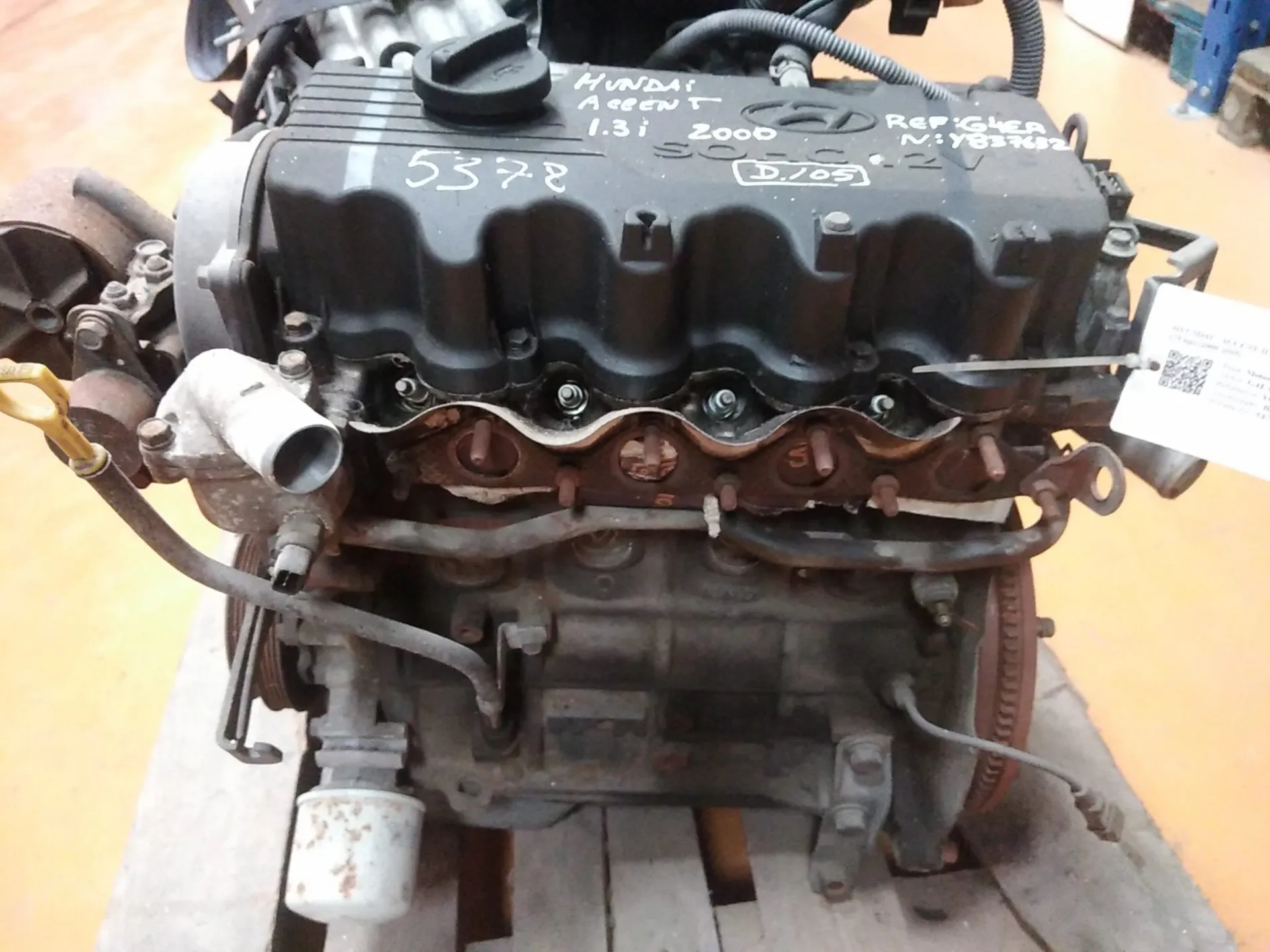 Moteur complet HYUNDAI Accent II (LC) Imagem-1