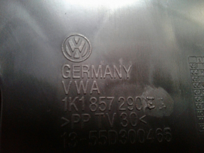 Porta luvas VOLKSWAGEN Golf VI (5K1) Imagem-2