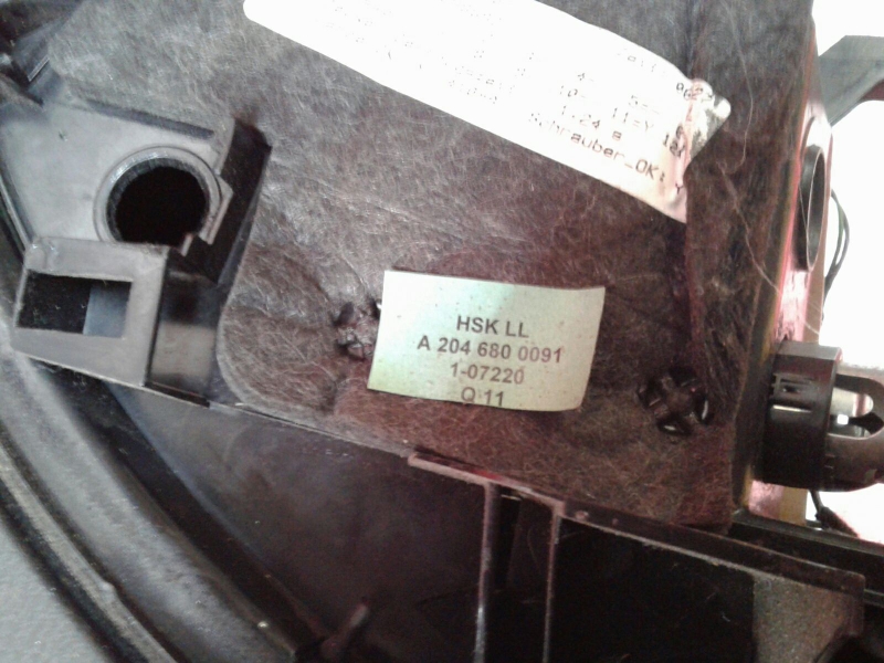 Glove Box / Compartment MERCEDES-BENZ Classe C (W204) Imagem-2