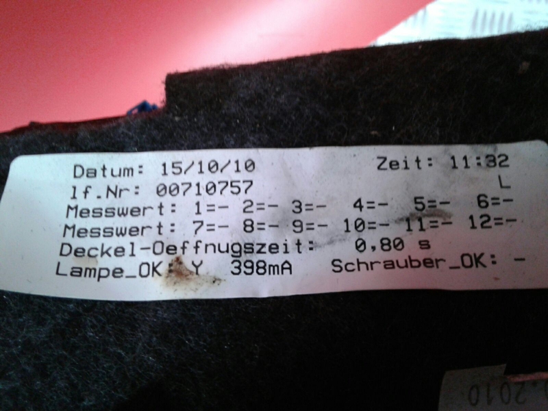 Vano portaoggetti MERCEDES-BENZ Classe C (W204) Imagem-2