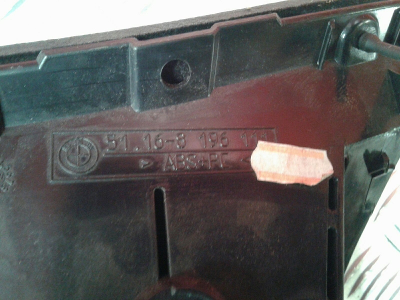 Porta luvas BMW 3 (E46) Imagem-2
