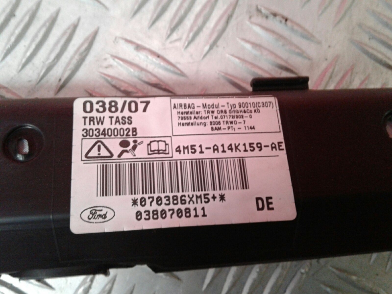Airbag cortina esquerdo FORD Focus II (DA_) Imagem-2
