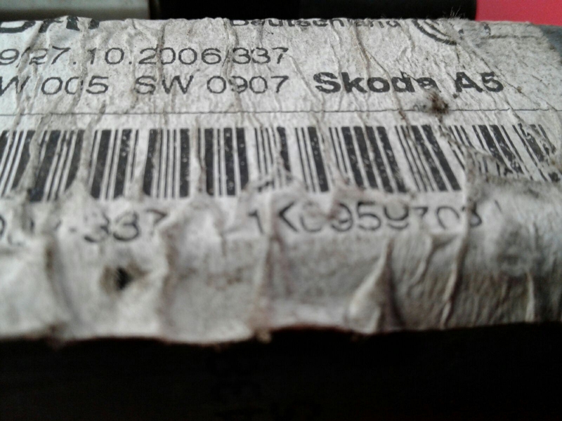 Motor vidro trás esquerdo SKODA Octavia II Hatchback (1Z3) Imagem-1