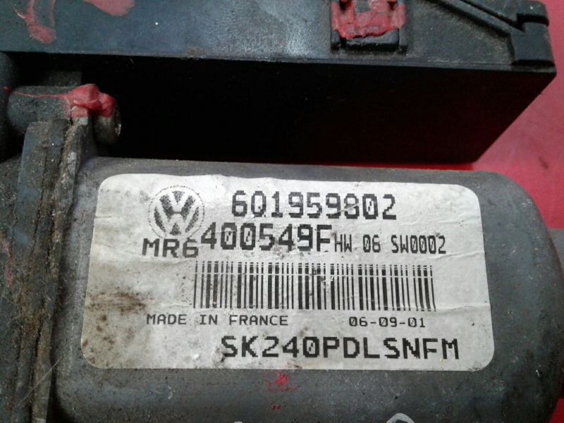 Motor vidro frente direito SKODA Fabia I Hatchback (6Y2) Imagem-1