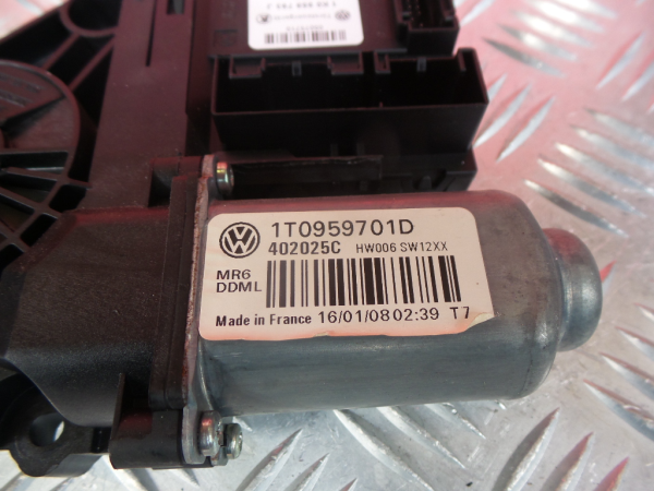Motor Elevalunas Delantero Izquierdo VOLKSWAGEN Touran (1T) Imagem-4