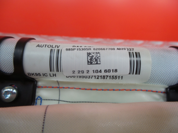 Airbag cortina esquerdo RENAULT Megane III Grandtour (KZ0/1) Imagem-3