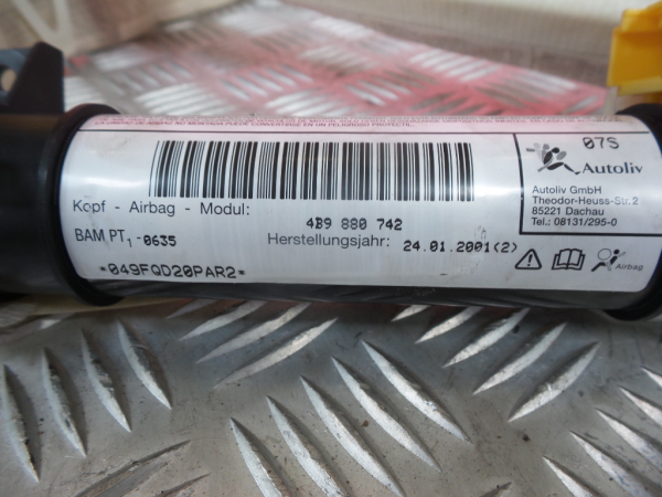 Airbag a Tendina Destra AUDI Allroad (4BH, C5) Imagem-4