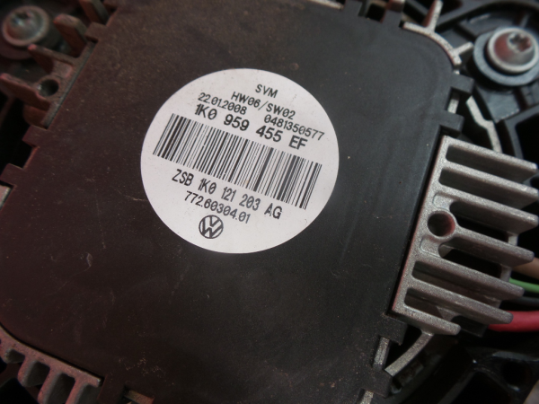 Termoventilador VOLKSWAGEN Touran (1T) Imagem-3