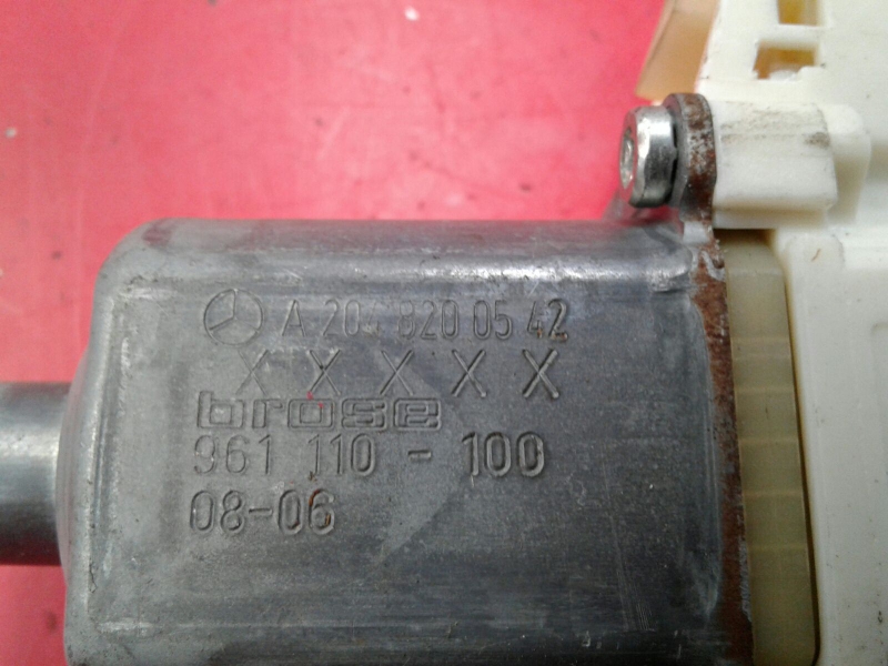 Right Rear  Door Window Regulator Motor MERCEDES-BENZ Classe C (W204) Imagem-1