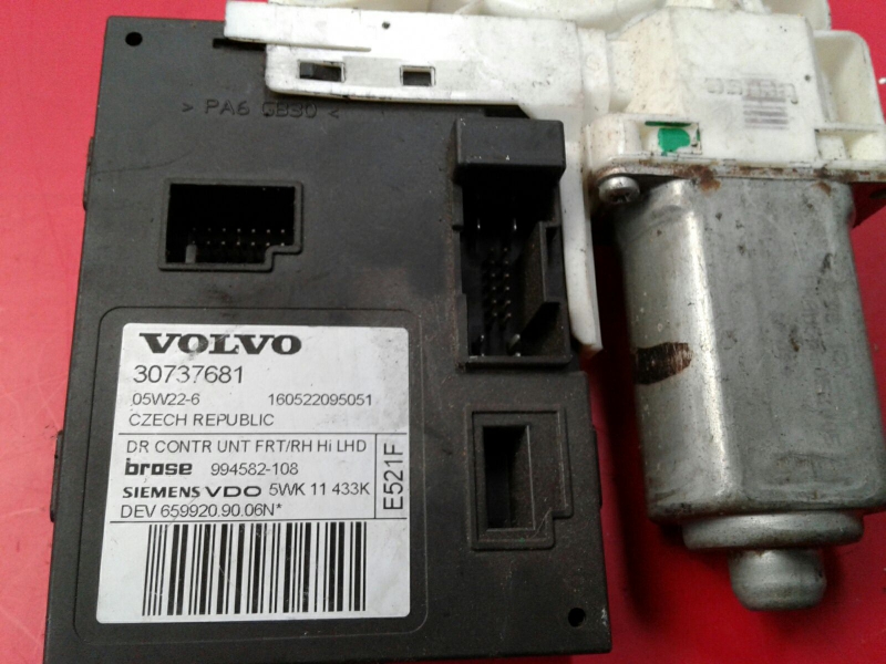 Motore alzacristallo anteriore destro VOLVO V50 (MW) Imagem-2