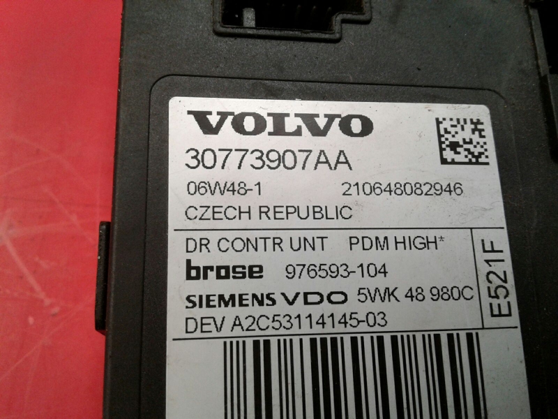 Motor Elevalunas Delantero Derecho VOLVO V50 (MW) Imagem-2