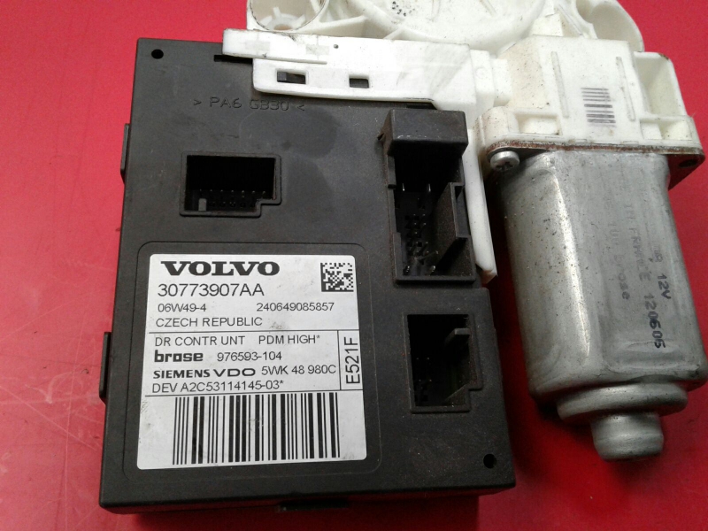 Moteur lève-vitre avant Droite VOLVO V50 (MW) Imagem-1