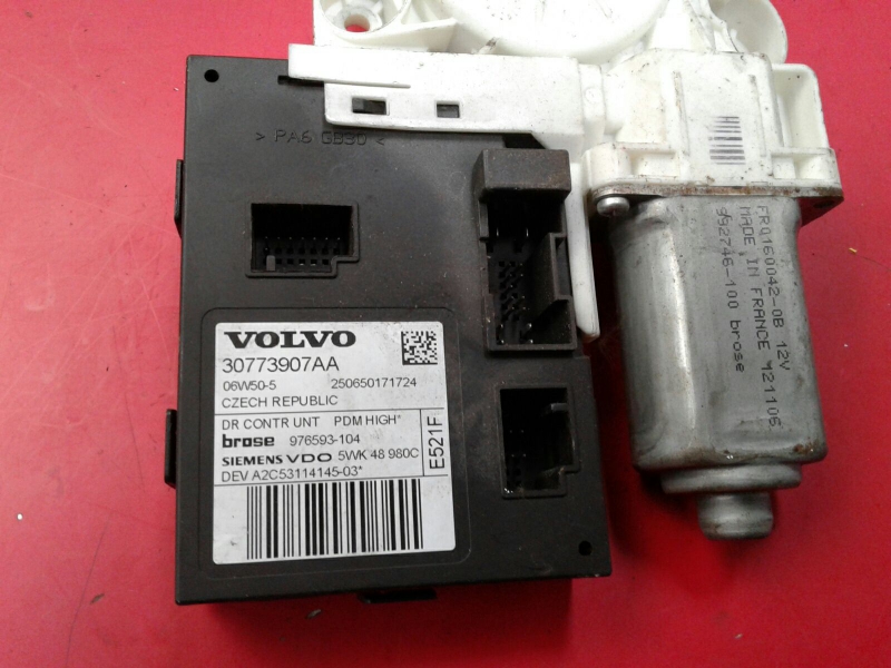 Moteur lève-vitre avant Droite VOLVO V50 (MW) Imagem-1