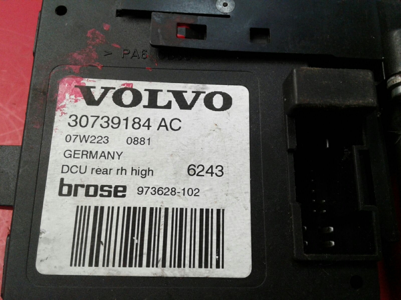 Moteur lève-vitre arrière Droite VOLVO V50 (MW) Imagem-3