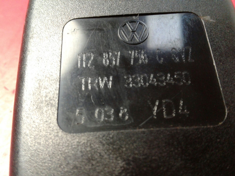 Cintura Pretensionatore anteriore destra VOLKSWAGEN Touran (1T) Imagem-3