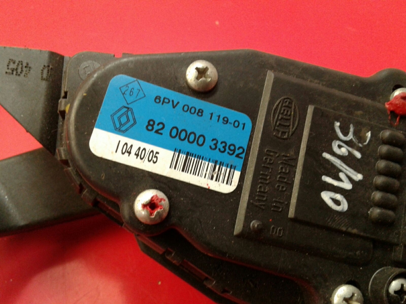 Pedal acelerador RENAULT Laguna II (BG0/1_) Imagem-1