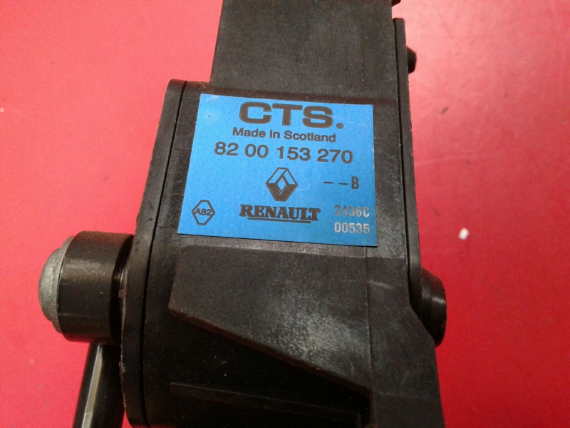 Accelerator Pedal RENAULT Megane II (BM0/1_, CM0/1_) Imagem-3