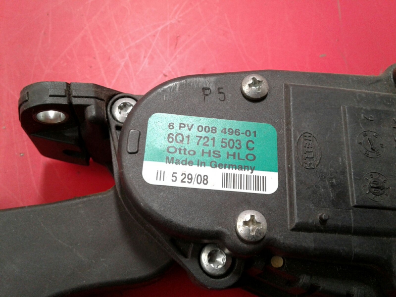 Accelerator Pedal SEAT Ibiza IV (6J5, 6P1) Imagem-1
