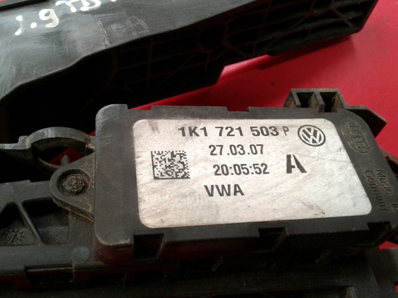 Pedal do acelerador SEAT Leon (1M1) Imagem-1
