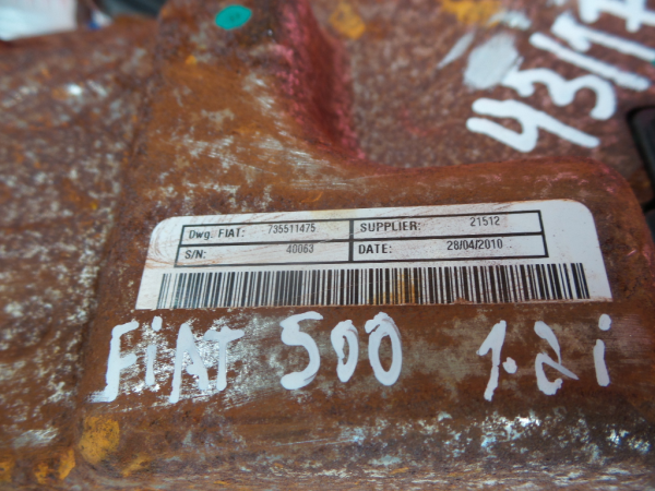 Lenksäule FIAT 500 (312_) Imagem-4