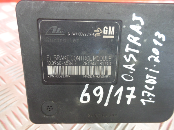 ABS OPEL Astra J Imagem-7