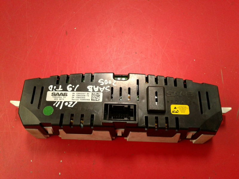 Display / schermo informazioni SAAB 9-3 Station Wagon (YS3F) Imagem-1