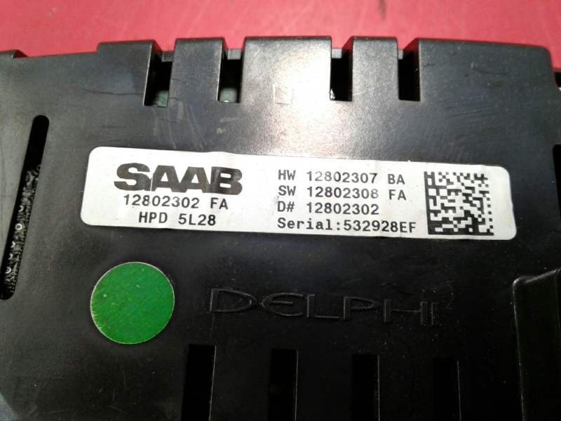 Display / schermo informazioni SAAB 9-3 Sedan (YS3F) Imagem-3