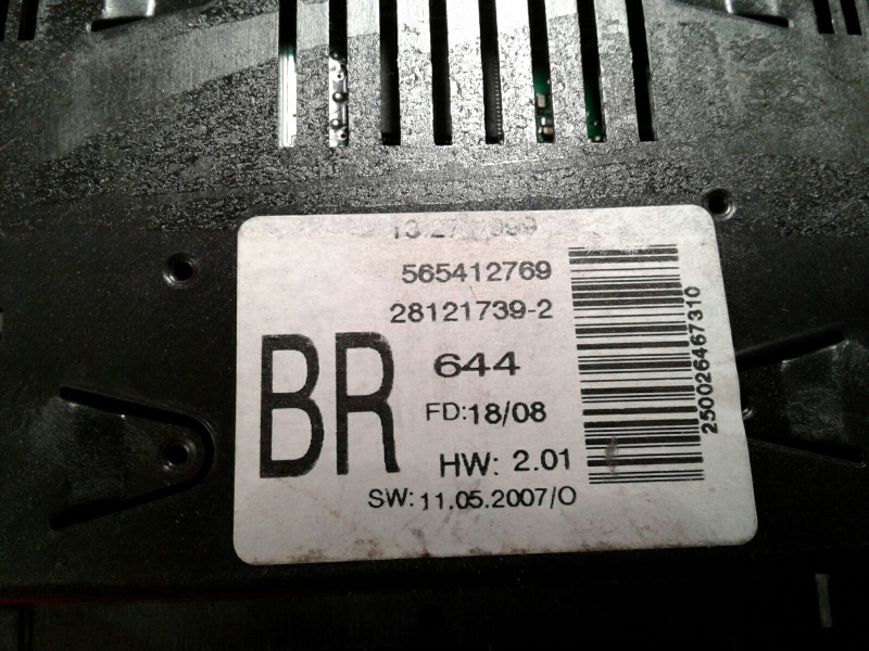 Pantalla / pantalla de información OPEL Astra H Hatchback (L48) Imagem-3