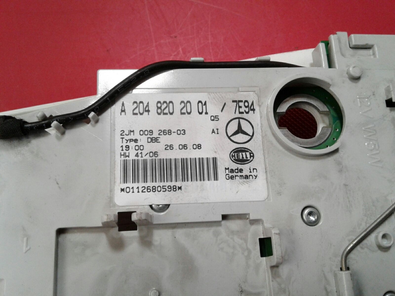Plafoniera anteriore MERCEDES-BENZ Classe C (W204) Imagem-3