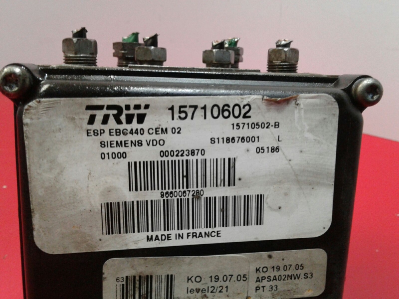 ABS PEUGEOT 407 SW (6E_) Imagem-1