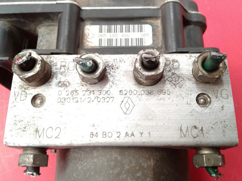 ABS RENAULT Megane II (BM0/1_, CM0/1_) Imagem-4