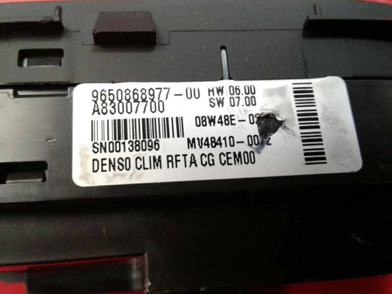 Comando clima CITROËN C4 Picasso I (UD_) Imagem-3