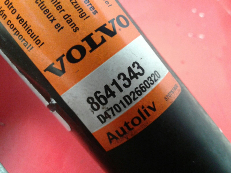 Airbag cortina esquerdo VOLVO S60 I (384) Imagem-2