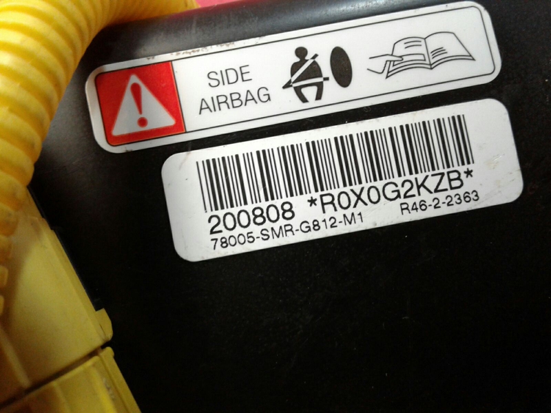 Airbag Guache HONDA Civic VIII Hatchback (FN_, FK_) Imagem-3