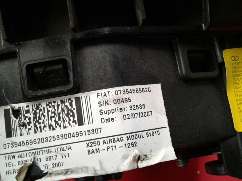 Kit d’airbags FIAT Ducato (250_, 290_) Imagem-6