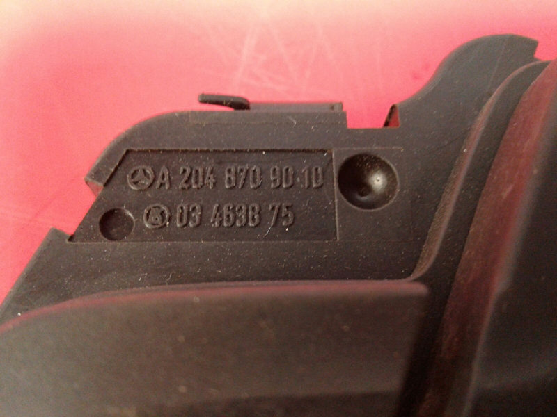 Electromechanical switch  MERCEDES-BENZ Classe C (W204) Imagem-1