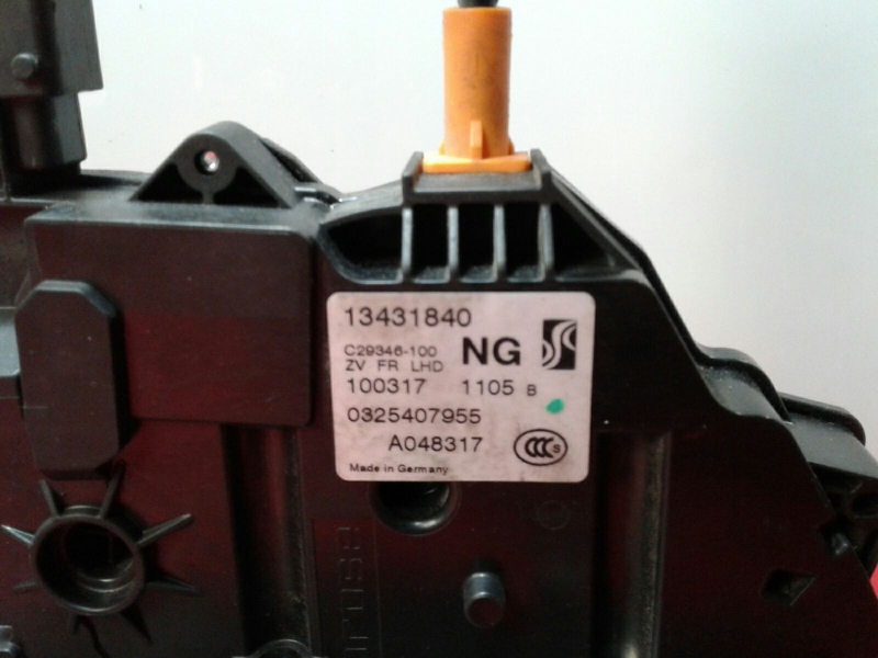 Front Right Door Lock OPEL Corsa E Van Imagem-1