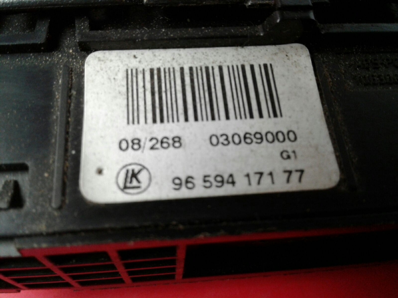 Pulsante / interruttore elettromeccanico PEUGEOT 308 (4A_, 4C_) Imagem-3