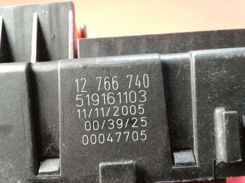 Scatola fusibili / SAM / BSI SAAB 9-3 Station Wagon (YS3F) Imagem-3