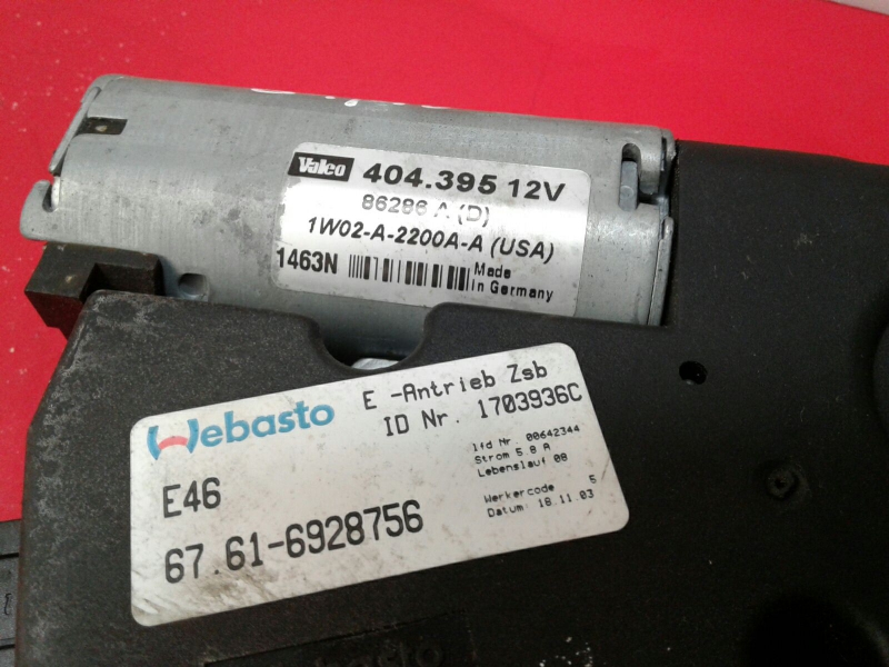 Motore tettuccio apribile BMW 3 Touring (E46) Imagem-2