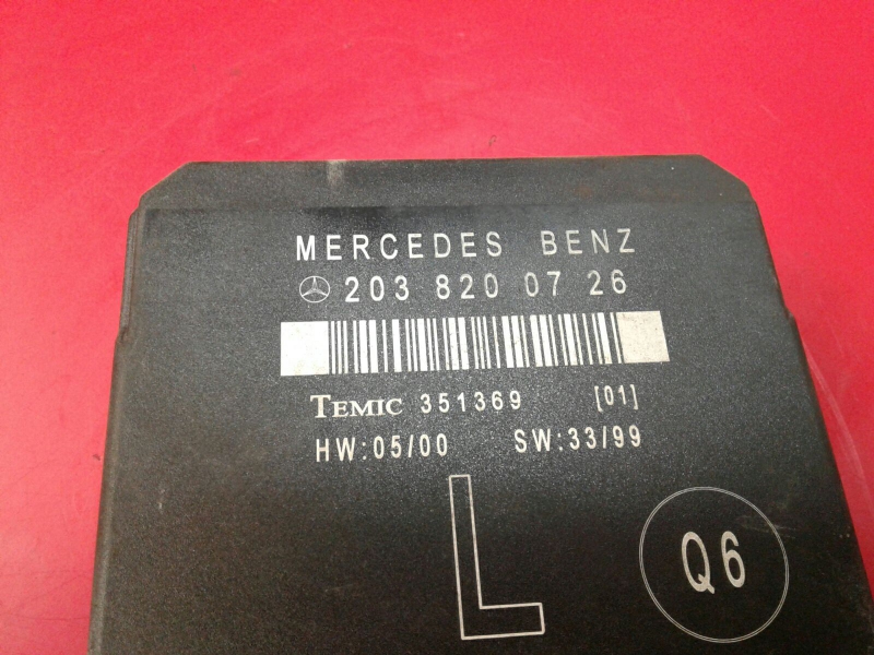 Right front Door Unit Module MERCEDES-BENZ Classe C (W203) Imagem-1