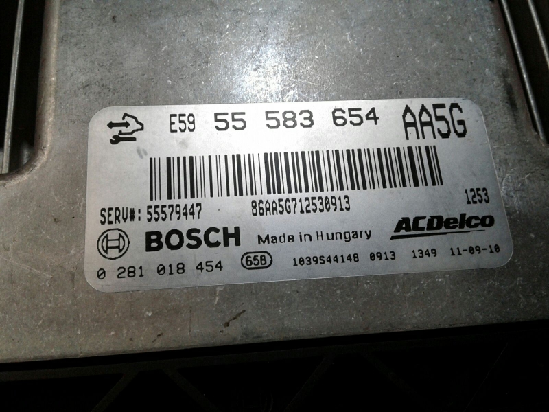 Centralina motor / ECU OPEL Astra J Imagem-2